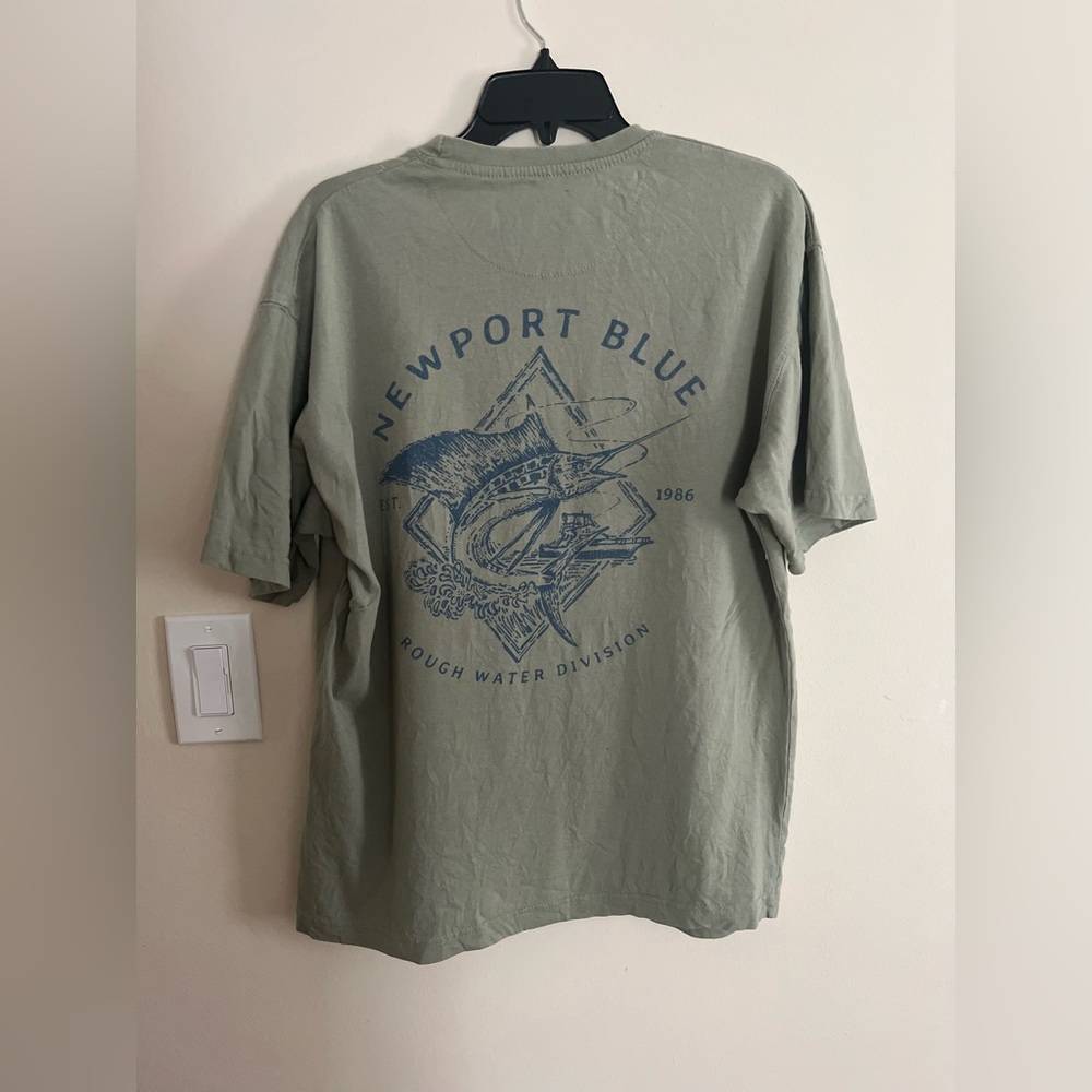 Vintage T-shirt. “NEWPORT BLUE”.